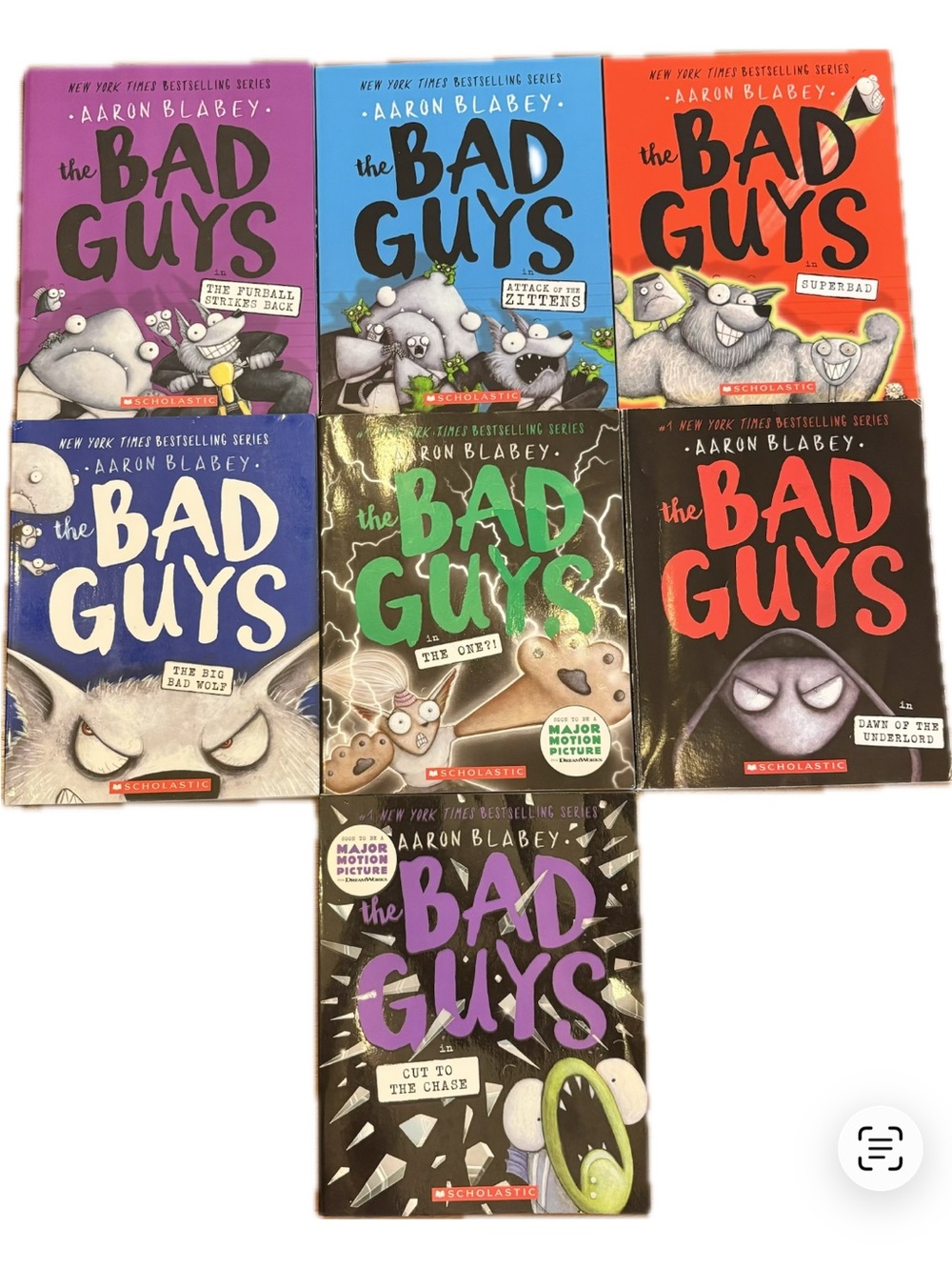 Bad Guys Bundle of 7 Books: #3,4,8,9,11,12,13